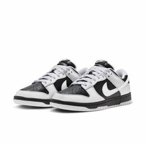 Nike REVERSE PANDA Dual-Tone Black and White Sneakers